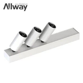 ALLWAY Adjustable Anti-Glare LED Track Spotlight: The Latest Commercial Downlight Solution