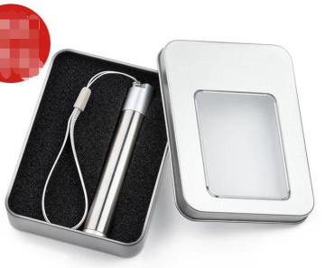 Billig 3-in-1 UV LED Mini Aluminium Taschenlampe-Weiß &amp; Rot