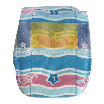 Baby Diapers with Cloth-like Backsheet and Magic Tapes