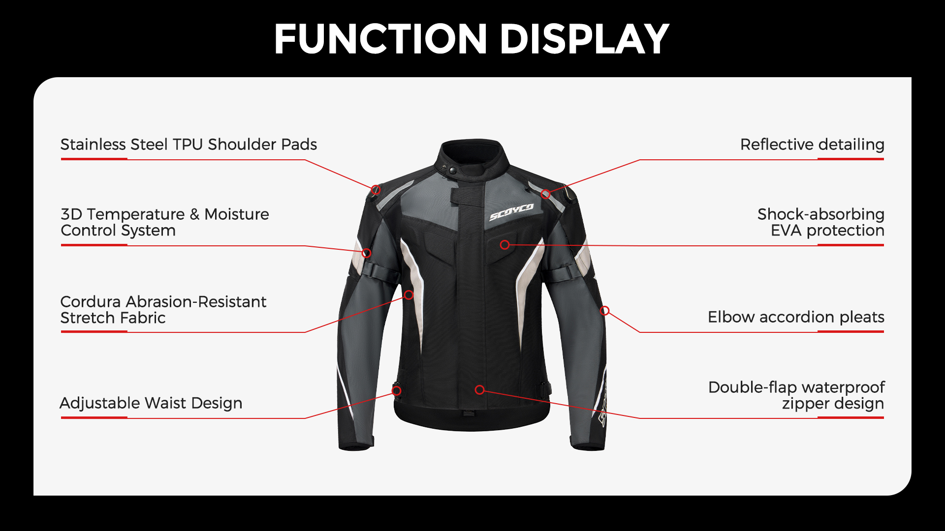 all season motorcycle jacket