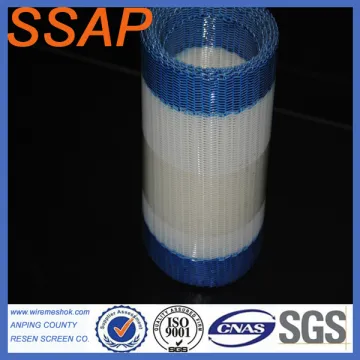Large loop polyester spiral dryer wrie mesh fabric