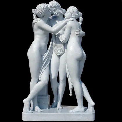 Famous people statue the three graces marble statue for sale