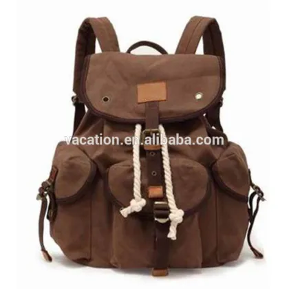 unisex canvas backpack