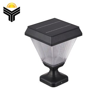 Energy Saving IP55 Waterproof RGB Dimmable Solar LED Pillar Lamp