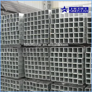 Supply galvanized square tubes, rectangular tubes