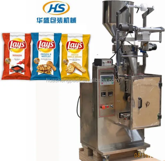 Automatic Snack Packing Machine for Crisps and Chips
