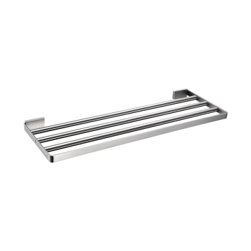 Bathroom single towel rack