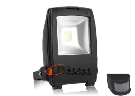 High Brightness Sensor Led Flood Light 50 Watt For Parking Lot , Garden Floodlight