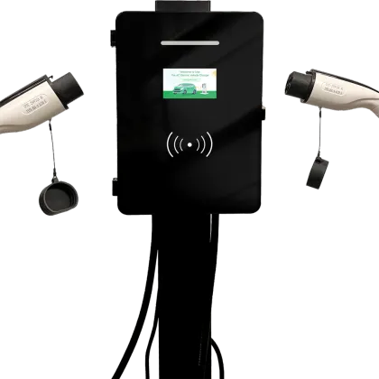 Charging pile display glass