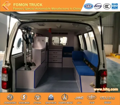 FOTON 4X2 Euro5 148hp ward-type ambulance vehicle