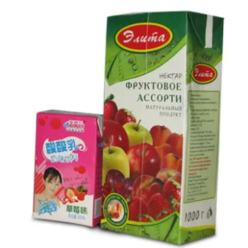 Carton for Milk and Juice Drink Packaging, Available in Different Sizes