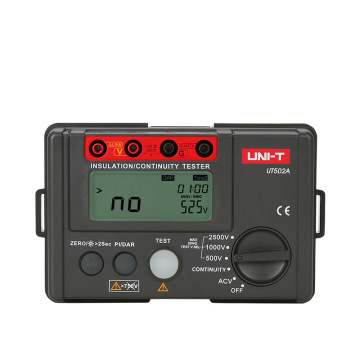 UNI-T UT501A UT502A Insulation Resistance Tester Specifications & Reviews