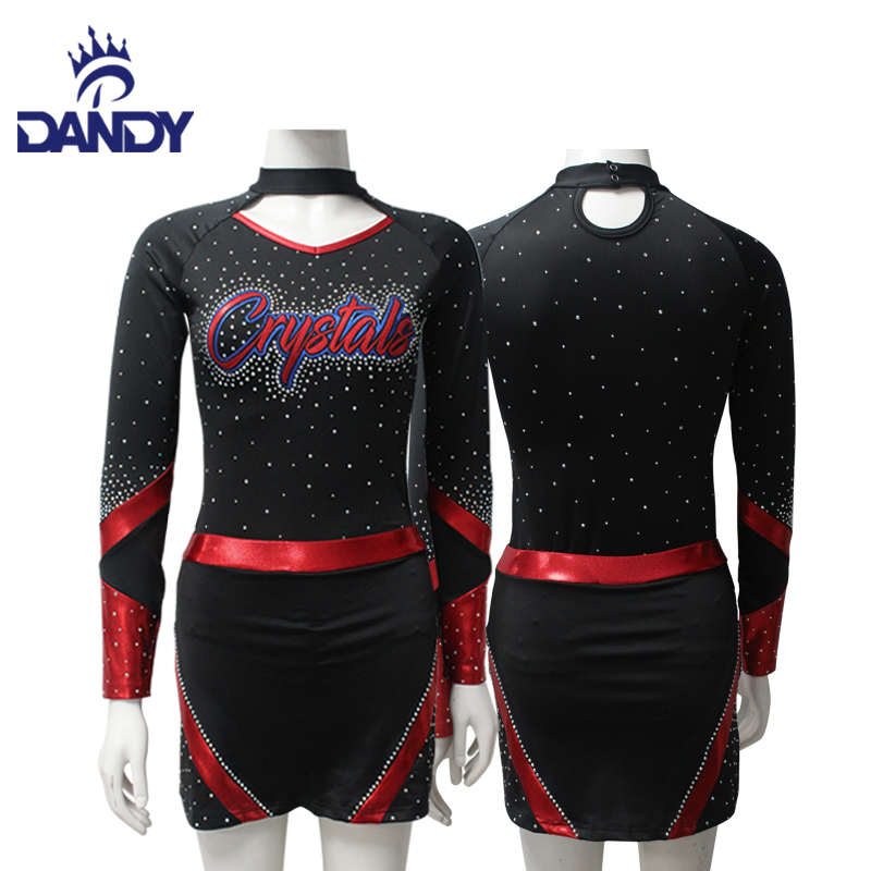 Cheer Uniforasiyalar Ucuz Cheerleading Rəqabət Formalarını özelleştirin