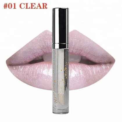 Professional Brand Lip Gloss Moisturizer Shimmer Nude Lipstick Liquid