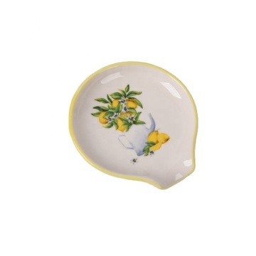 Ceramic Spoon Rest for Stove Top - Large Kitchen Utensil Holder