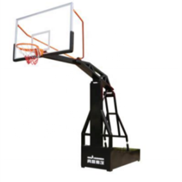 Hydraulic Basketball Hoop Stand with Backstop