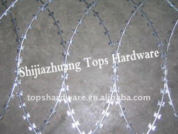 safeguard Razor Barbed Wire Mesh( ISO9001:2008)