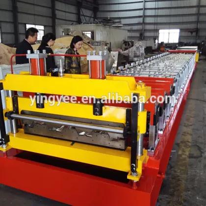 factory price zero tolerance decking floor forming machine