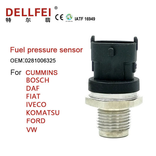 Transductor del sensor de presión de combustible 0281006325 para 4VBE34RW3 DAF