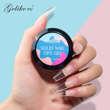 Professional UV Nail Glue - Thick Gel Glue for Press-on Nails and Nail Tips