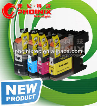 New Compatible Ink Cartridge for LC563BK LC563C LC563M LC563Y
