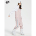 Windproof and Waterproof Cotton Snowboard Bibs