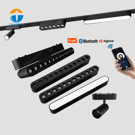Magnetic Track Lights with Tuya App Control - Surface Suspension Embedded Mount Rail Lighting Lamp System