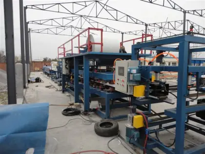 EPS rockwool sandwich panel Cladding forming machine