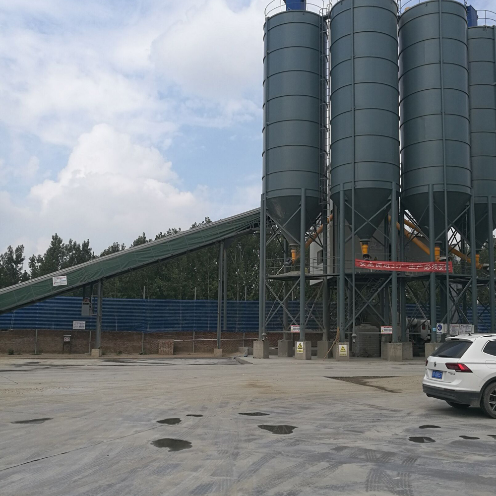 HZS120 portable small capacityconcrete batching plant