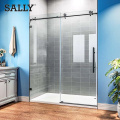 Sally Slim Frameless Sliding 8mmmglass Mandi Pintu Pintu