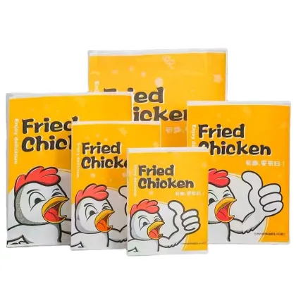 oil proof paper bag food bag customized