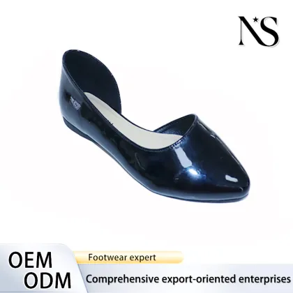 Elegant Black Flat Shoes
