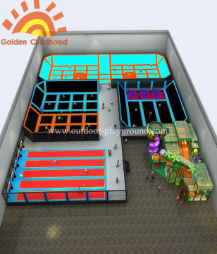 Indoor Customized Environmental Trampoline Structure