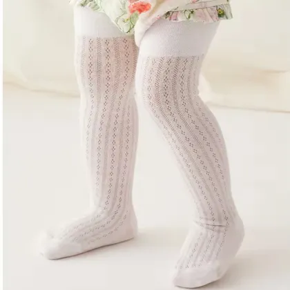Xiangyi Summer Mesh Thin Breathable Cotton Legging Pantyhose for Children