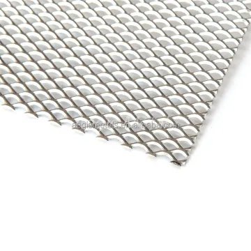 Aluminum Diamond Pattern Wire Mesh & Expanded Mesh