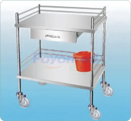 Small Stainless Steel Medical Trolleys