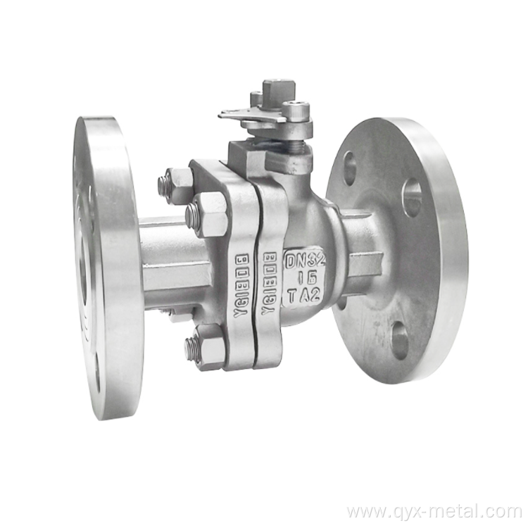 Hot Sell High Pressure Titanium Forged Ball Valve