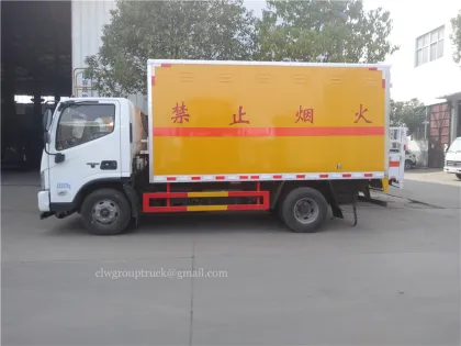 Foton 4x2 explosive transport truck