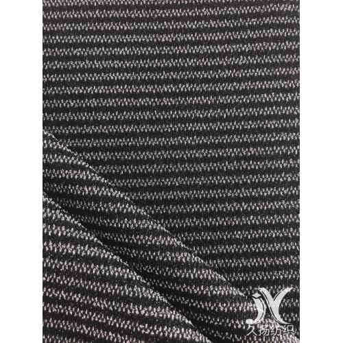 Malha Jacquard Sliver Stripe