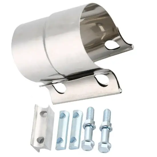 Universal 2 Inch Stainless Steel Car Exhaust Pipe Clamp Seal Band