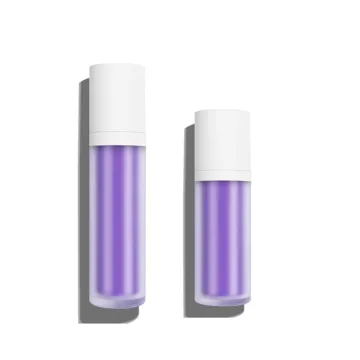 Cylinder Shaped 30ml HISMILE Colour Corrector Bottle Matte Purple