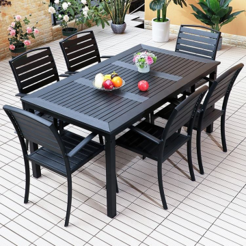 Outdoor Aluminum-Plastic Patio Set