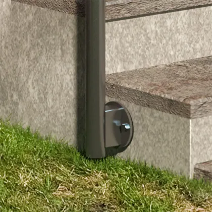 Simple Design Stainless Steel Foyer Handrail Railings