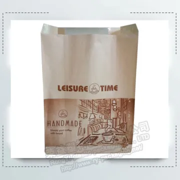 Recycled Bread Packaging Paper Bags