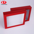 Red Cardboard Window Gift Box