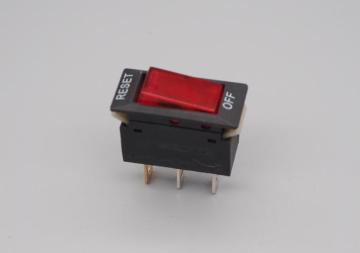 Single-Pole Rocker Switch type of Circuit Breaker