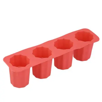 Ice Cube Shot Glass Maker Mold for Party