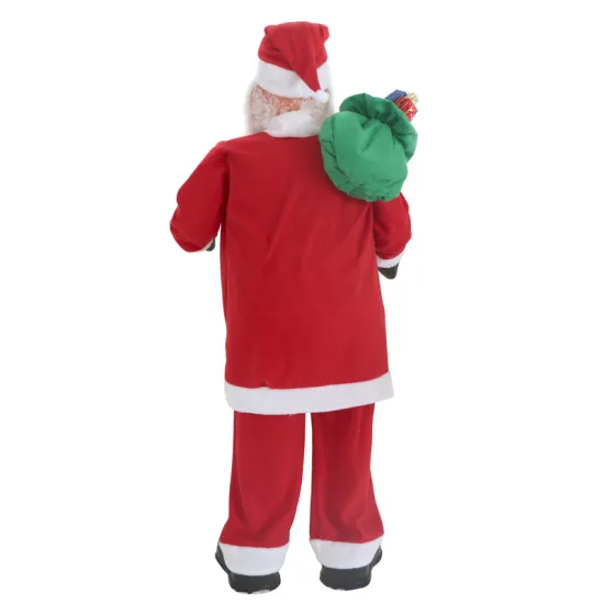 Christmas Standing Santa Decorations Holiday Figurines