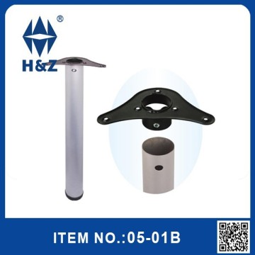 Steel adjustable table legs