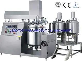 100L Pharmaceutical Ointment Making Vacuum Emulsifying Mixe